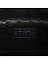 Logo Duffel Leather Brief Case Black - SAINT LAURENT - BALAAN 11