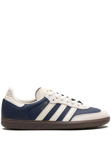 Samba OG Night Indigo Crew White Sneakers IG1968 - ADIDAS - BALAAN 1