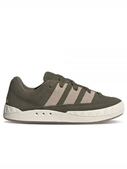 Adimatic Suede Low Top Sneakers Olive Strata - ADIDAS - BALAAN 2