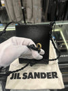 Tangle Ring Small Leather Cross Bag Black - JIL SANDER - BALAAN 5