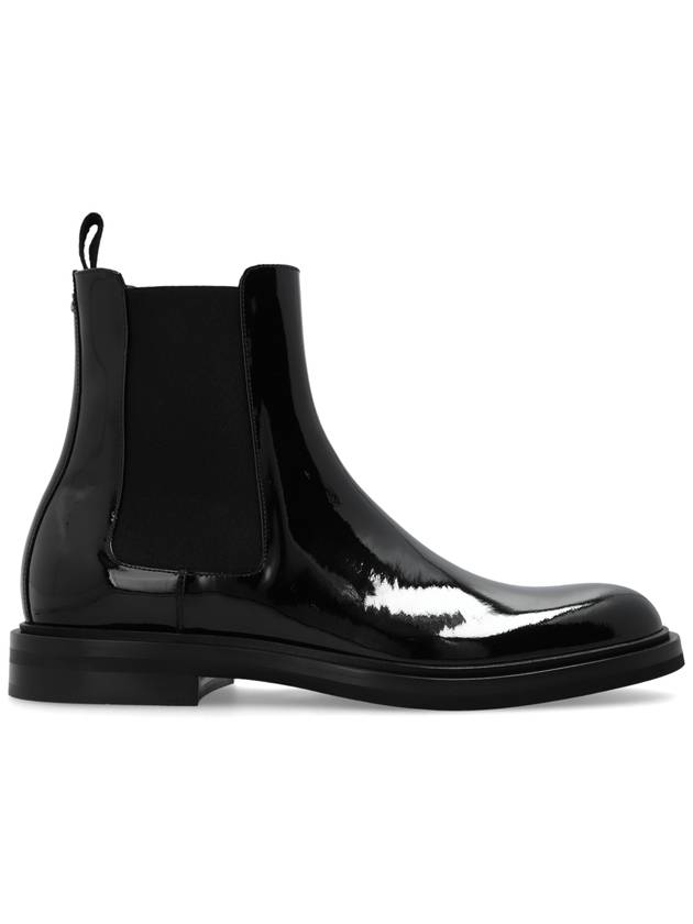 Dolce & Gabbana Leather Ankle Boots, Men's, Black - DOLCE&GABBANA - BALAAN 1