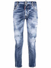 Tidy Biker Jeans Blue - DSQUARED2 - BALAAN 3