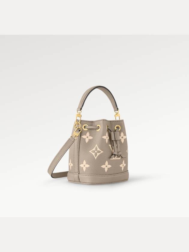 24 Years Women s Nanonoe Leather Mini Bag Cross Beige 46291 - LOUIS VUITTON - BALAAN 3