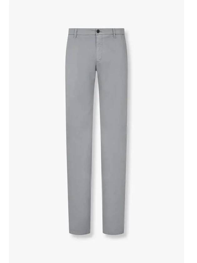 Men s Tapered Leg Easy Chino Pants Gray - GIORGIO ARMANI - BALAAN 1