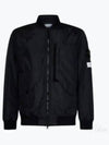 Garment Dyed Crinkle Reps Jacket Black - STONE ISLAND - BALAAN 2