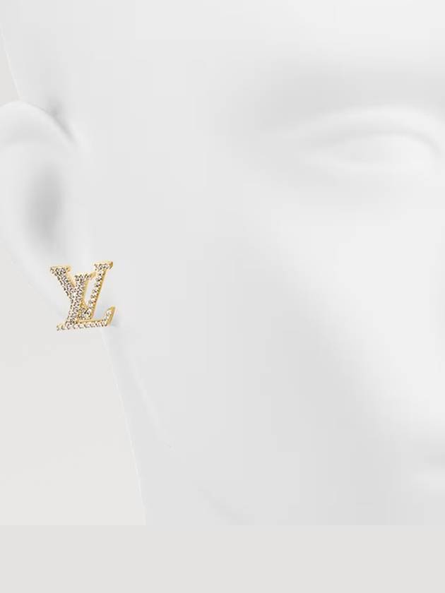 LV Iconic Earrings Gold - LOUIS VUITTON - BALAAN 5