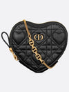 Dioramour Dior Caro Chain Heart Pouch S5097UNID M900 - DIOR - BALAAN 1