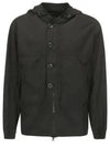 Flatt Nylon Goggle Over Long Sleeve Shirt Black - CP COMPANY - BALAAN 2