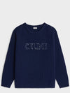 oversized crew neck sweater wool - CELINE - BALAAN 1