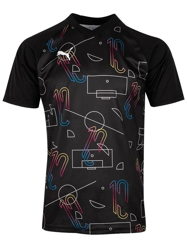 Neymar JR Thrill Jersey Short Sleeve T-Shirt Black - PUMA - BALAAN 3