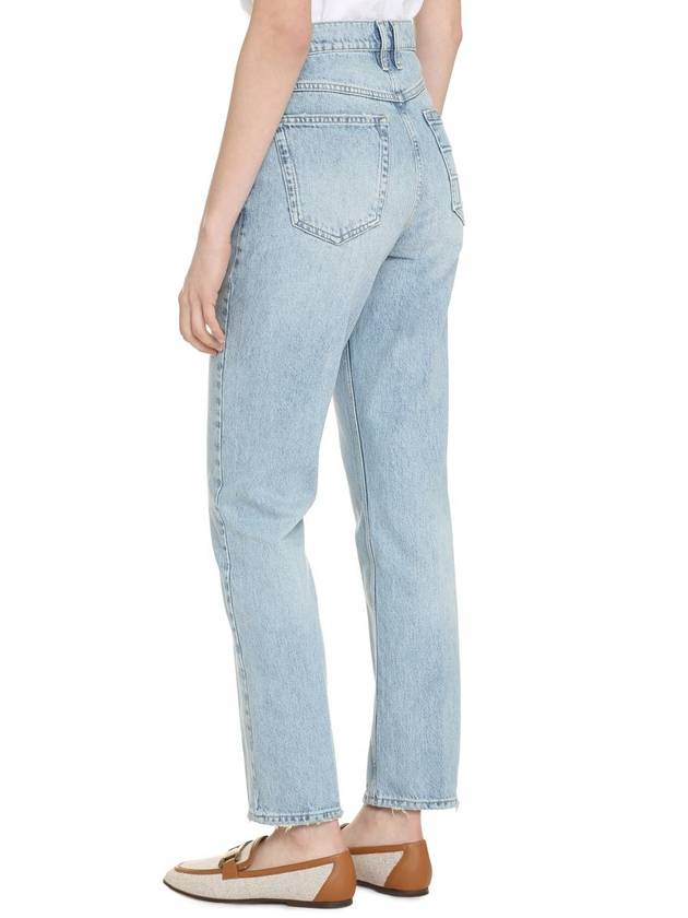 Frame 5-Pocket Straight-Leg Jeans - FRAME - BALAAN 4