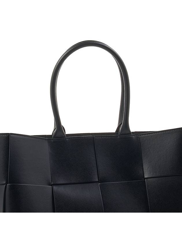 Medium Arco Tote Bag Black - BOTTEGA VENETA - 10