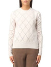 Brunate Wool Cashmere Knit Top Ivory - MAX MARA - BALAAN 8