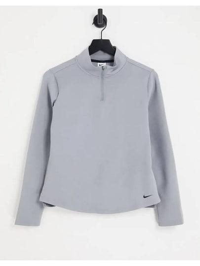 Women's Therma-Fit One Long Sleeve T-Shirt Grey - NIKE - BALAAN 2