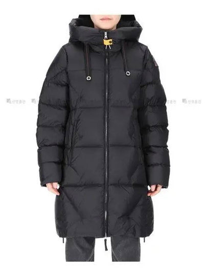 Janet Hooded Long Padding Black - PARAJUMPERS - BALAAN 2