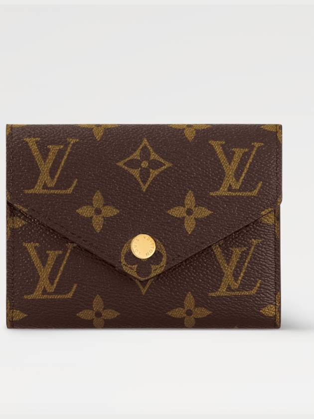 Victorine Monogram Half Wallet Brown - LOUIS VUITTON - BALAAN 3