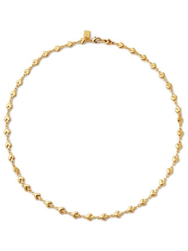 Habibi Chain 48cm Necklace Gold - CRYSTAL HAZE - BALAAN 1