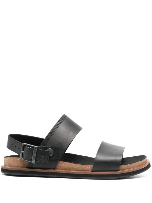 Vibe 2 Band Leather Sandals Black - TIMBERLAND - BALAAN 1