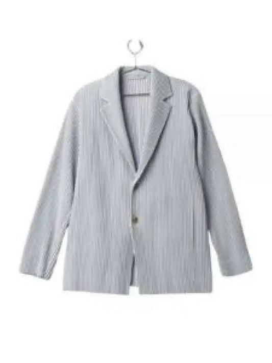 Homme Pliss? Suit Jacket HP38JD40111 Gray - ISSEY MIYAKE - BALAAN 2