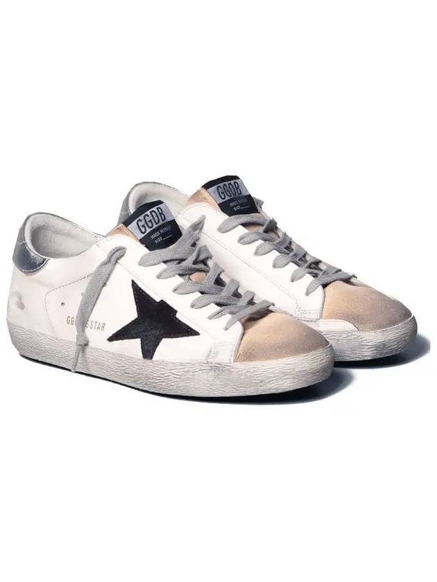 Superstar Silver Tab Low Top Sneakers White - GOLDEN GOOSE - BALAAN 3