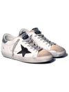 Superstar Silver Tab Low Top Sneakers White - GOLDEN GOOSE - BALAAN 2