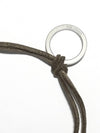 Leather Ladon Keychain Necklace Olive - OUR LEGACY - BALAAN 4