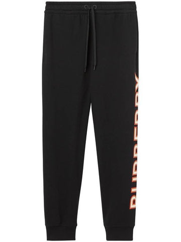 side logo jogger pants women - BURBERRY - BALAAN.