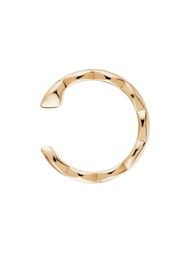 Coco Crush Single Earring Beige Gold - CHANEL - BALAAN 4