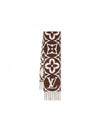 LV Medallion Scarf Brown M79215 - LOUIS VUITTON - BALAAN 1