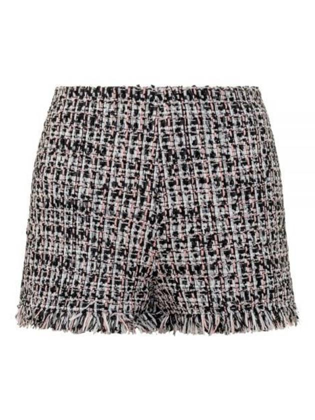 Women's Fringed Boucle Shorts - SELF PORTRAIT - BALAAN 2