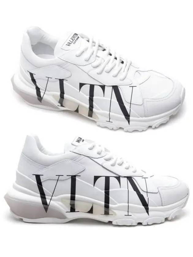 Bounce Low-Top Sneakers White - VALENTINO - BALAAN 2