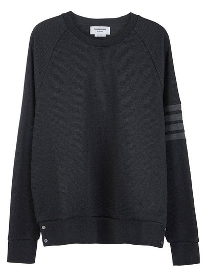 4 Bar Stripe Sweatshirt Dark Grey - THOM BROWNE - BALAAN 2