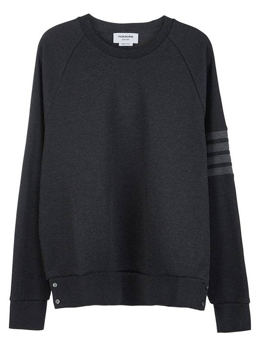 4 Bar Stripe Sweatshirt Dark Grey - THOM BROWNE - BALAAN 2