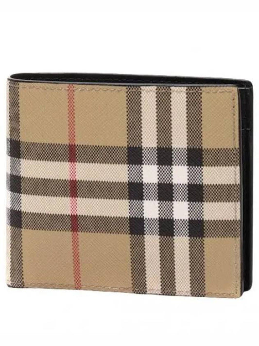 Vintage Check Coin Pocket Bicycle Wallet Men - BURBERRY - BALAAN 1