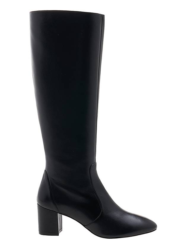 Yuliana 60 leather high boots YULIANA 60 KNEE HIGH ZIP BOOT BLACK - STUART WEITZMAN - BALAAN 2