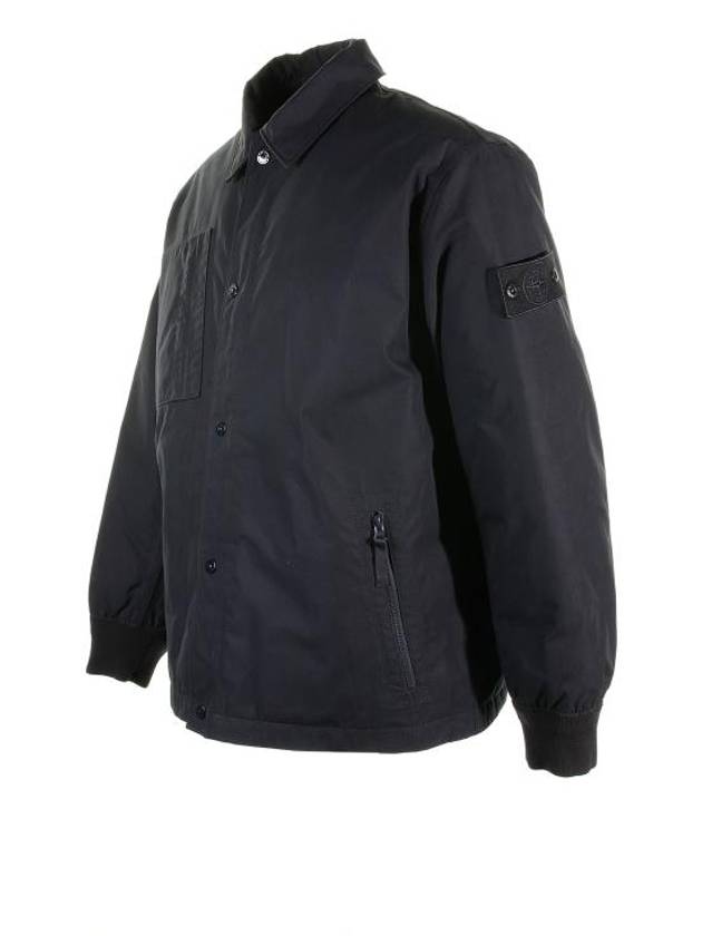 Ghost Piece O-Ventile Down Jacket Navy - STONE ISLAND - BALAAN 3