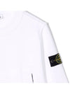 Kids Women s Wapen Sweatshirt White 751660240 V0001 - STONE ISLAND - BALAAN 4