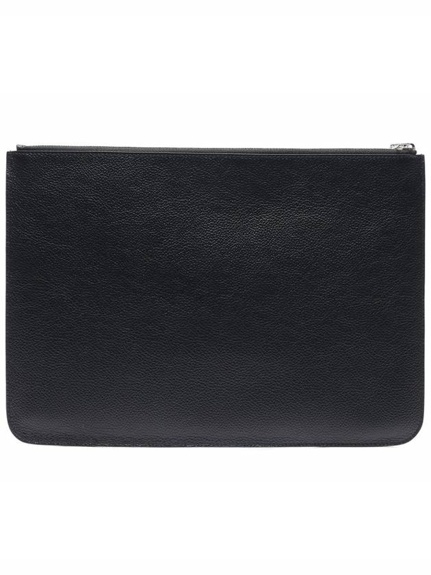 Logo Strap Cash Medium Clutch Bag Black - BALENCIAGA - BALAAN 5