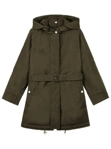 Portobello Parka Dark Olive - BURBERRY - BALAAN 1