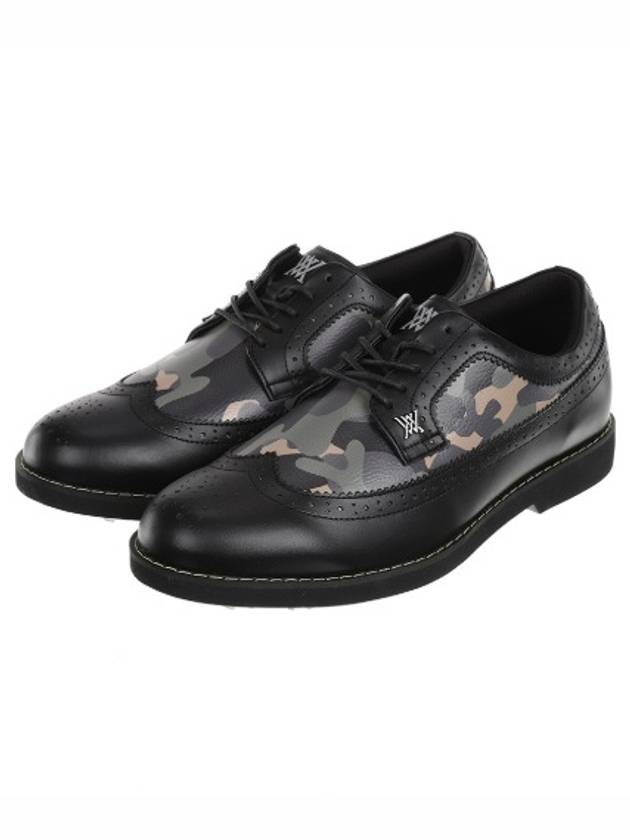 Camo Wingtip Brogue ShoesBK - ANEWGOLF - BALAAN 1