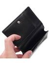 V Logo Signature Card Wallet Black - VALENTINO - BALAAN 7