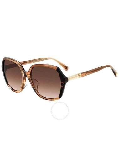 Kate Spade Brown Gradient Geometric Ladies Sunglasses ELLERY/F/S 02OHHA 57 - KATE SPADE - BALAAN 1