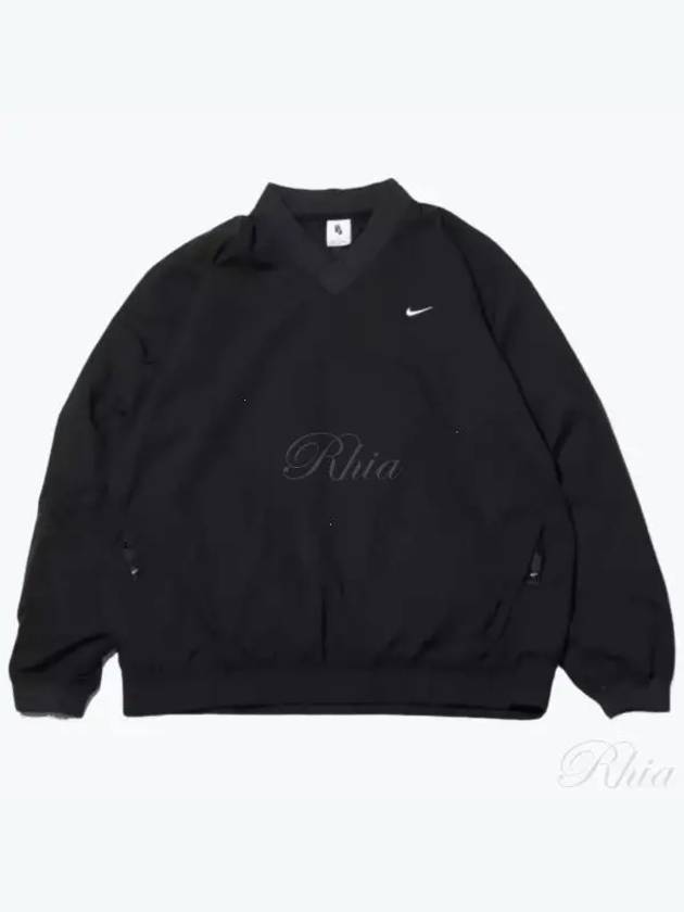 Solo Swoosh Windshirt Black White Asia - NIKE - BALAAN 2