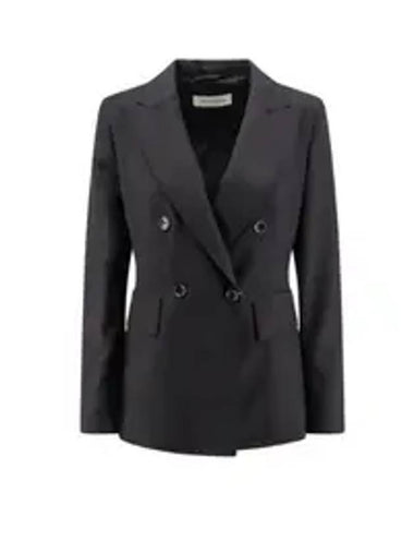 Osanna Double Breasted Jacket Black - MAX MARA - BALAAN 1