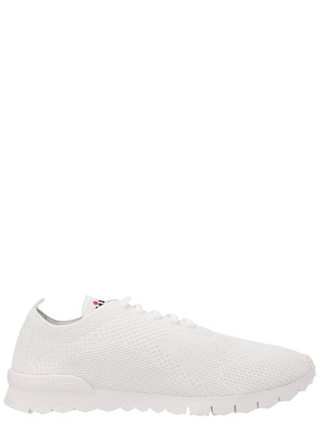 Fit Knit Low Top Sneakers White - KITON - BALAAN 2