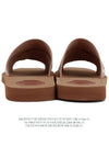 Woody Logo Flat Mule Slippers Pink - CHLOE - BALAAN 5