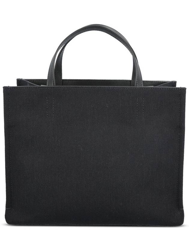 Logo Print Tote Bag Black - SALVATORE FERRAGAMO - BALAAN 3