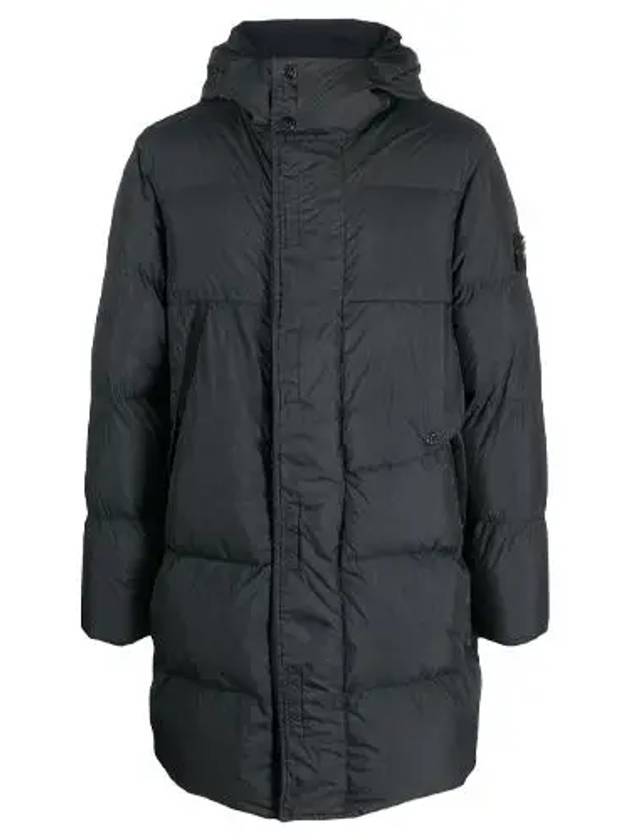 Wappen Patch Crinkle Labs Padding Black - STONE ISLAND - BALAAN 2