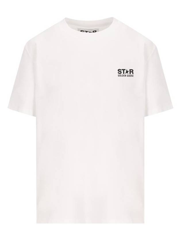 Back Big Star Short Sleeve T-Shirt White - GOLDEN GOOSE - BALAAN 2