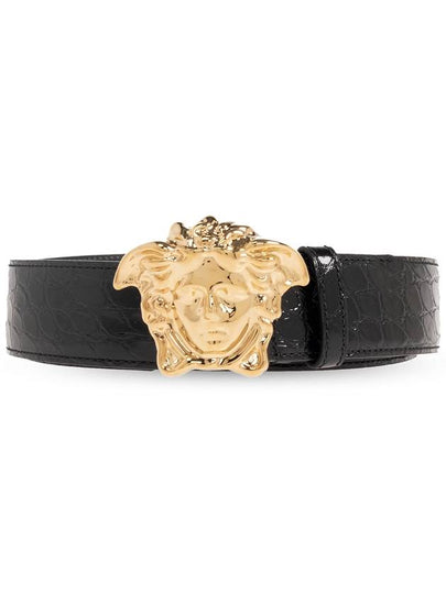 Medusa Head Leather Belt DCU41401A08711 - VERSACE - BALAAN 2